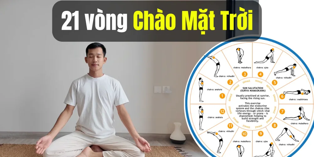 Buổi tập 21 vòng Chào Mặt Trời