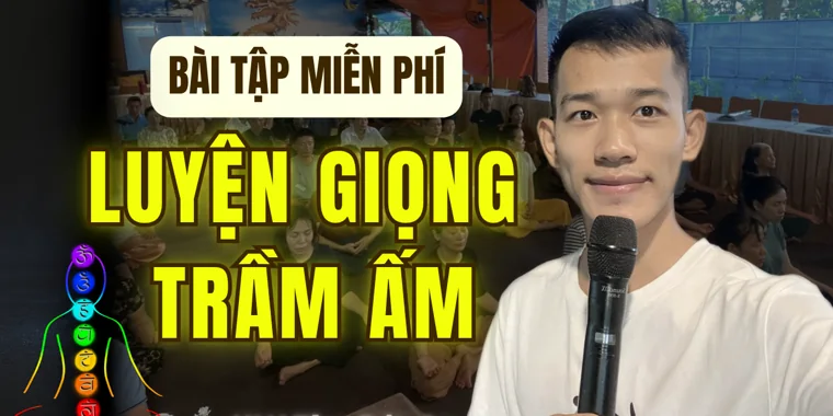 Ảnh bìa bộ video Luyện Giọng Trầm Ấm cùng HLV Tâm Đức An